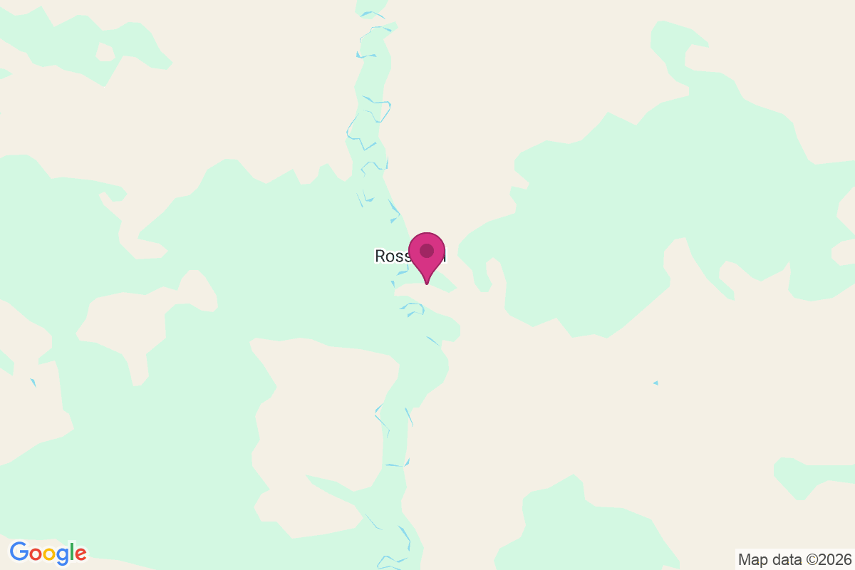 Carte de Ross Hall