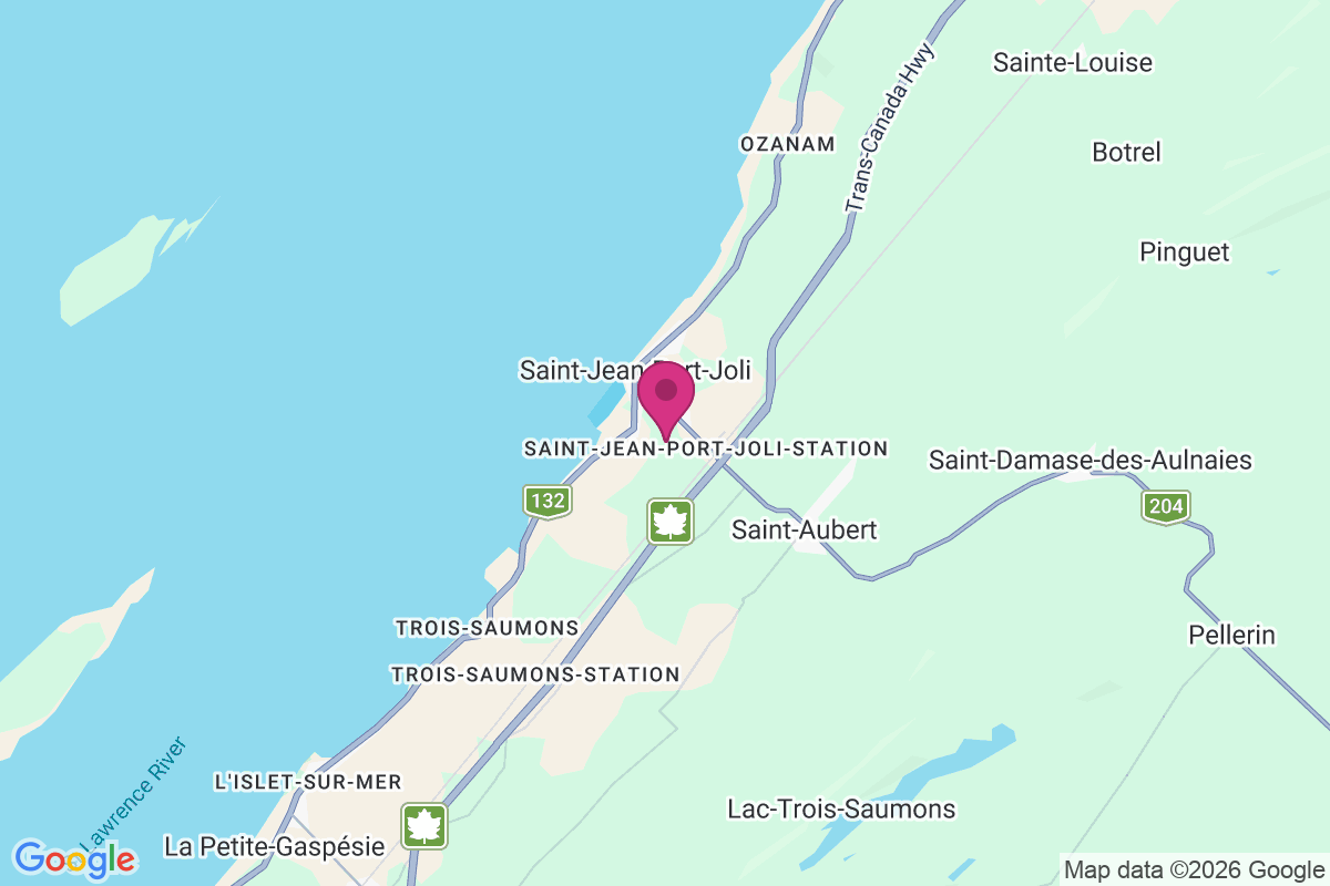 Carte de Saint-Jean-Port-Joli