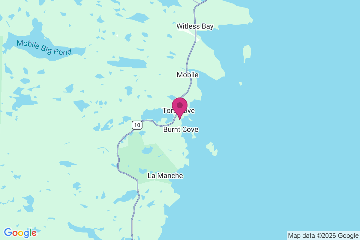 Carte de Tors Cove