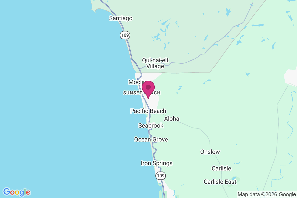 Carte de Sunset Beach