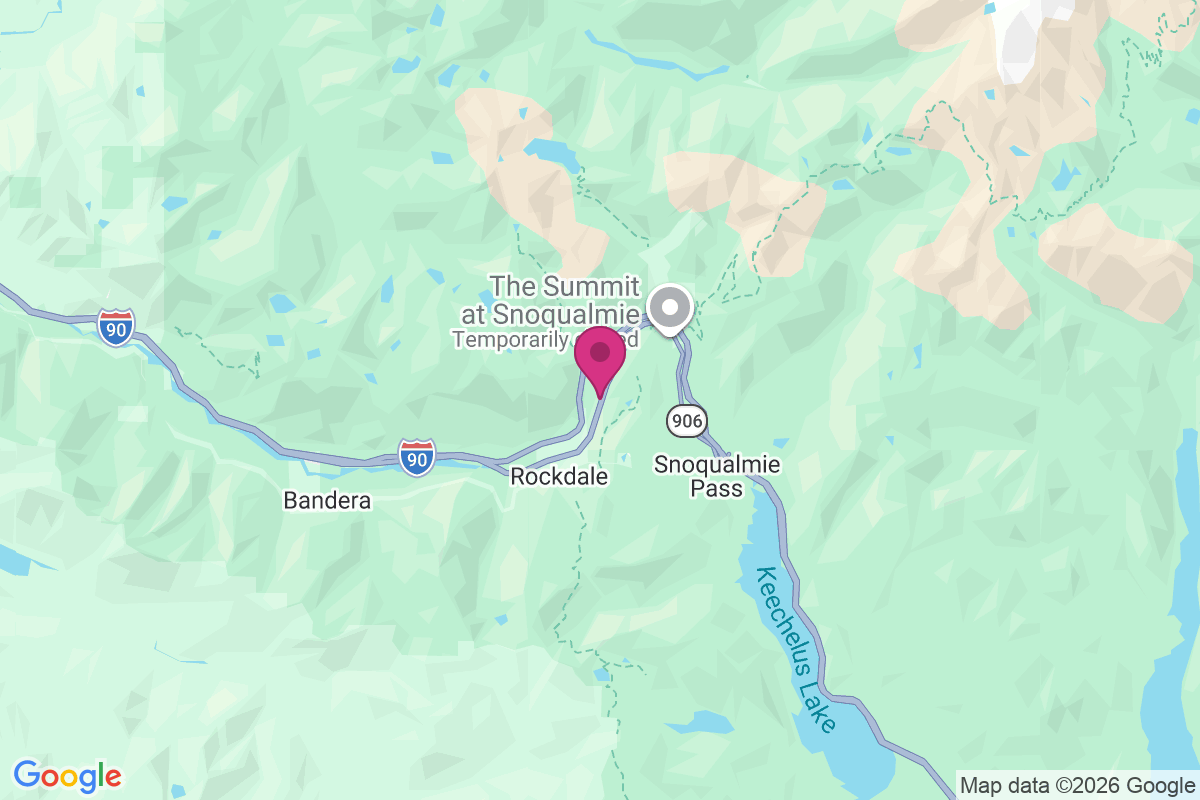 Carte de Denny Creek