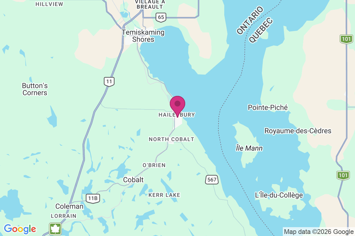 Carte de North Cobalt