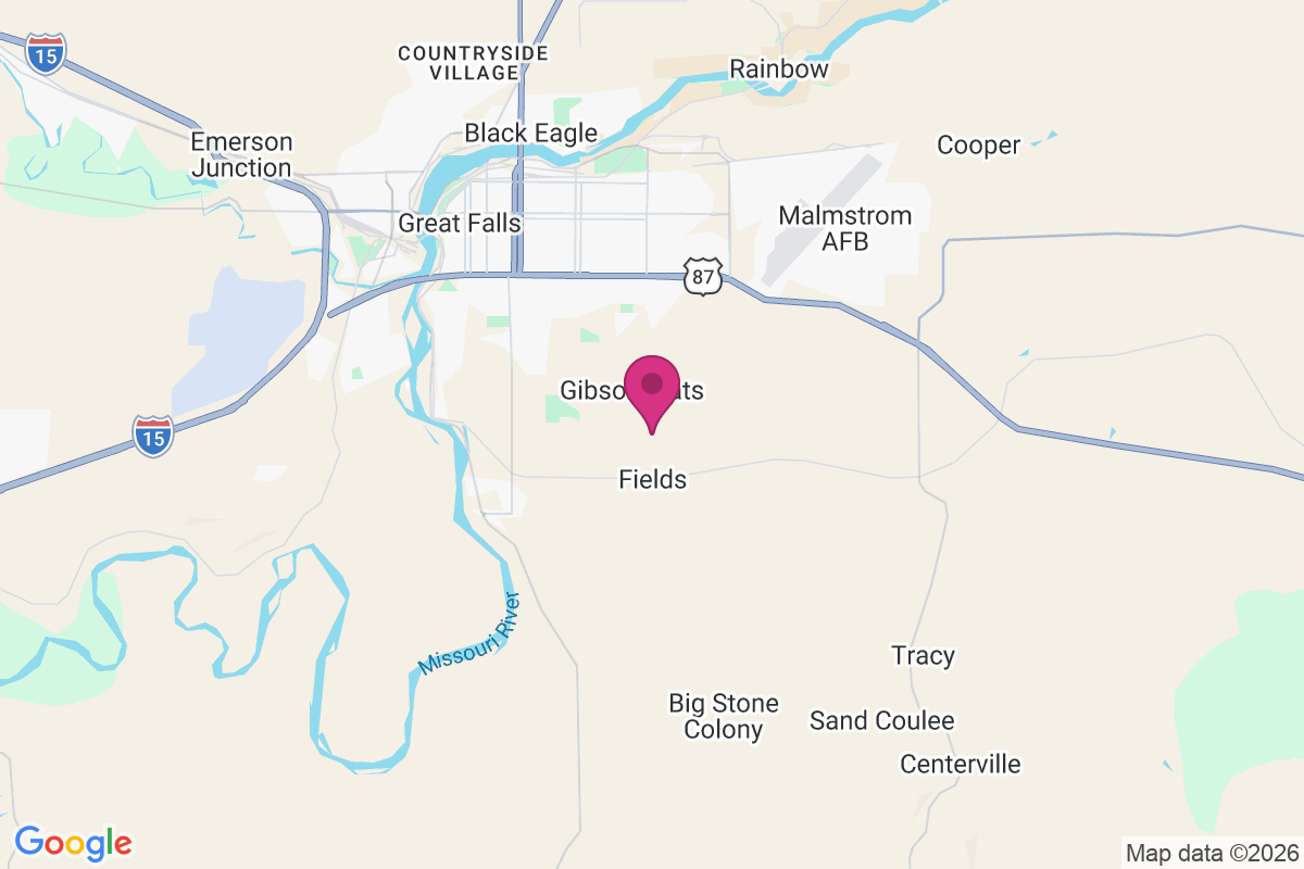 Carte de Gibson Flats