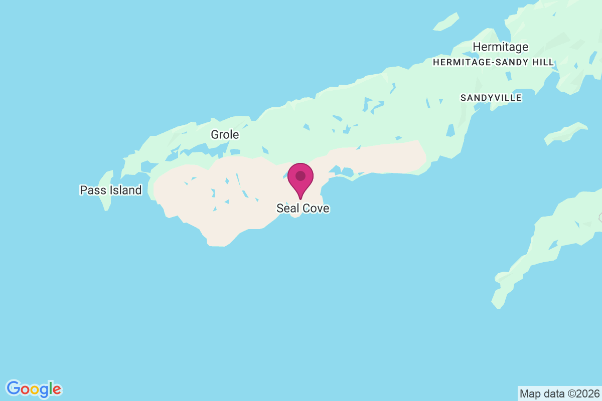 Carte de Seal Cove Fb