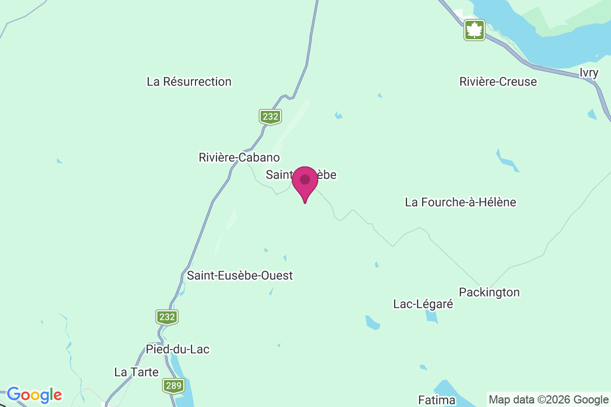Carte de Saint-Eusèbe