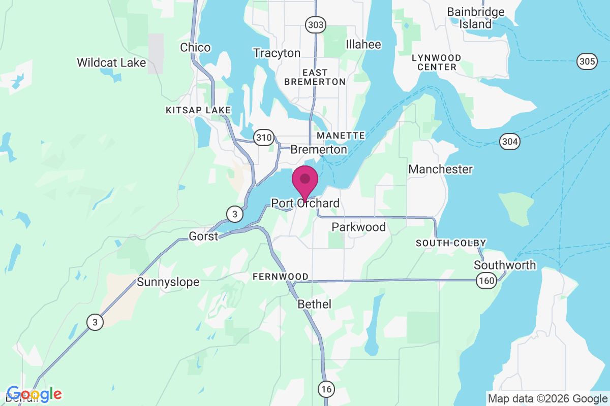Carte de Port Orchard