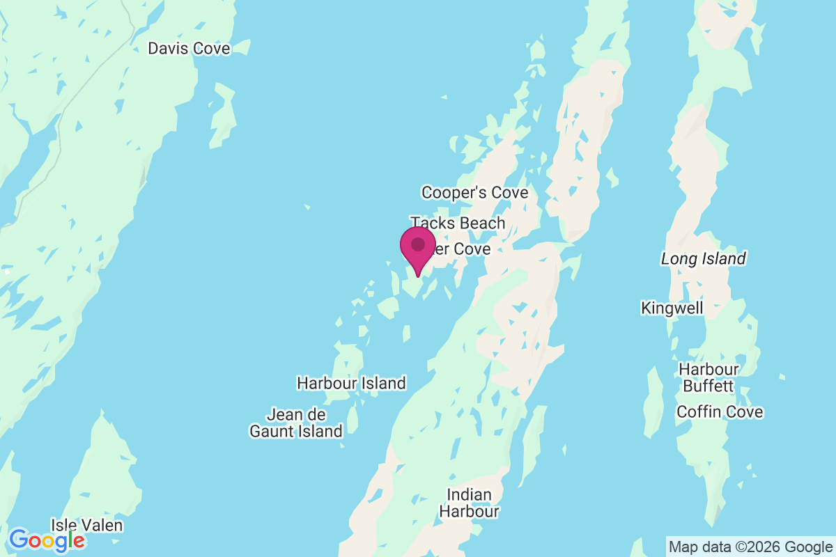 Carte de Tacks Beach