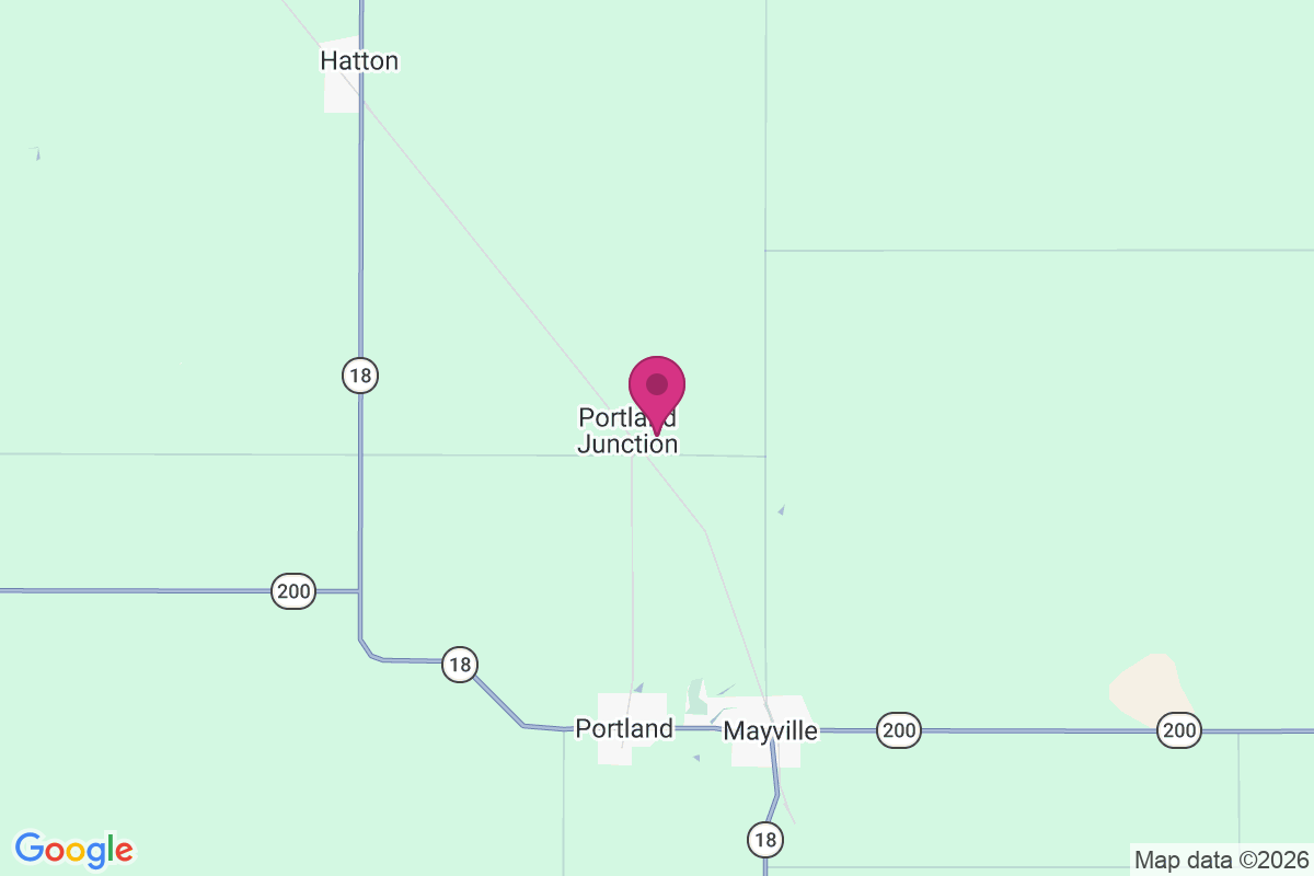 Carte de Portland Junction