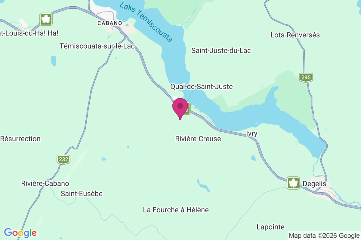 Carte de Notre Dame du Lac