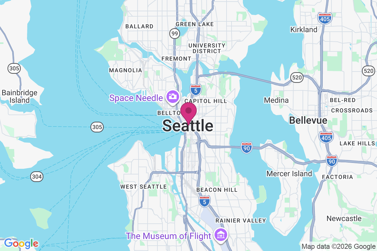 Carte de Seattle