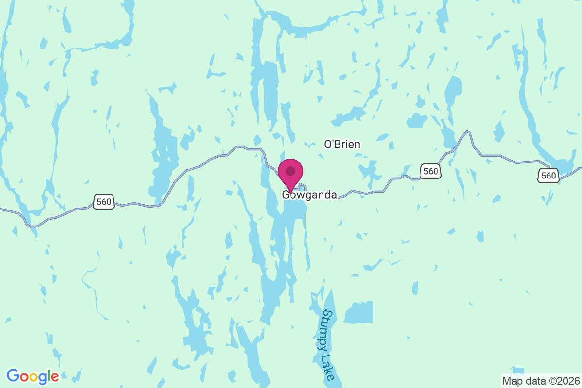 Carte de Gowganda