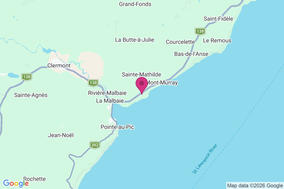 Carte de Cap-À-L'Aigle