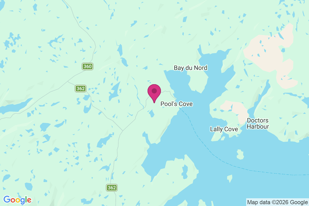 Carte de Pool's Cove
