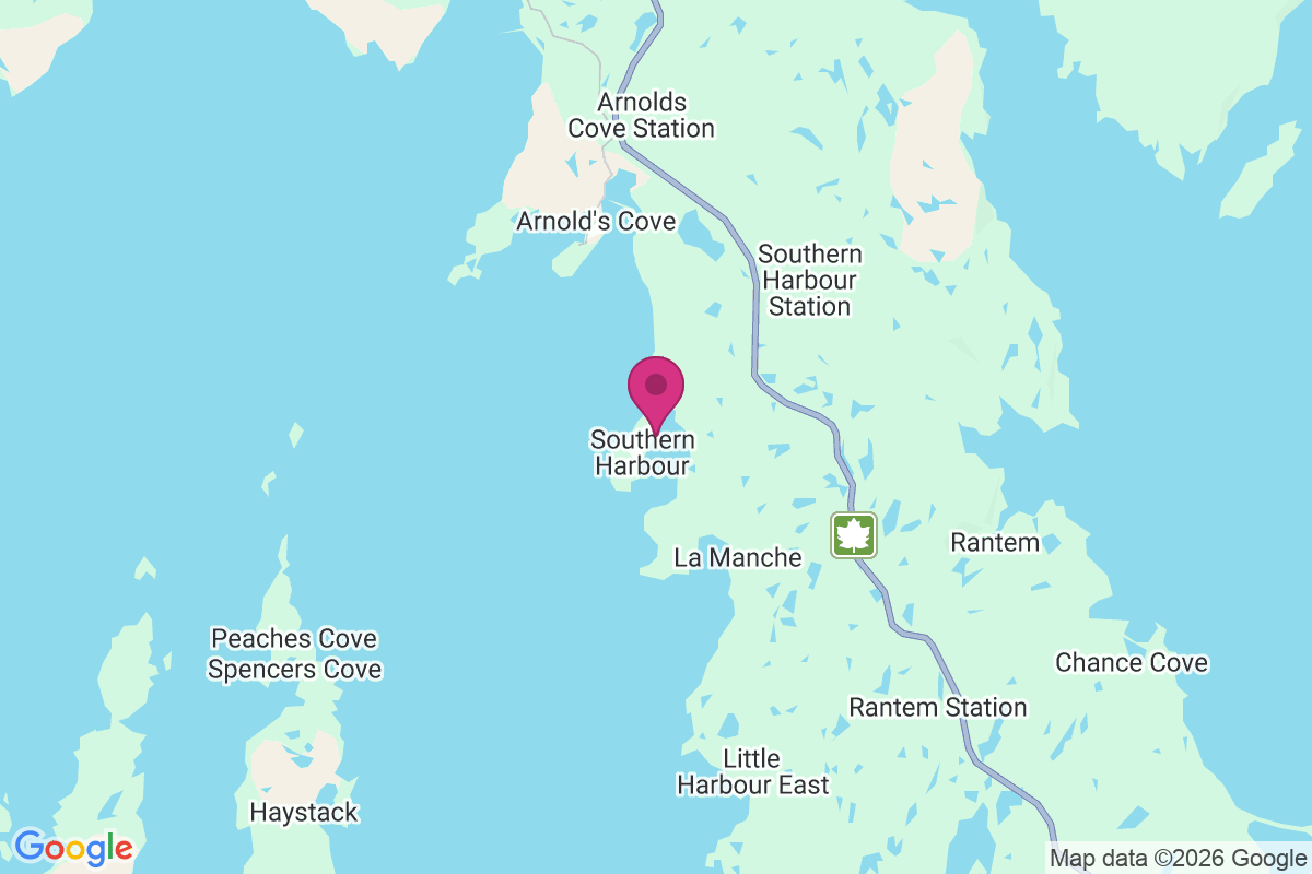 Carte de Southern Harbour