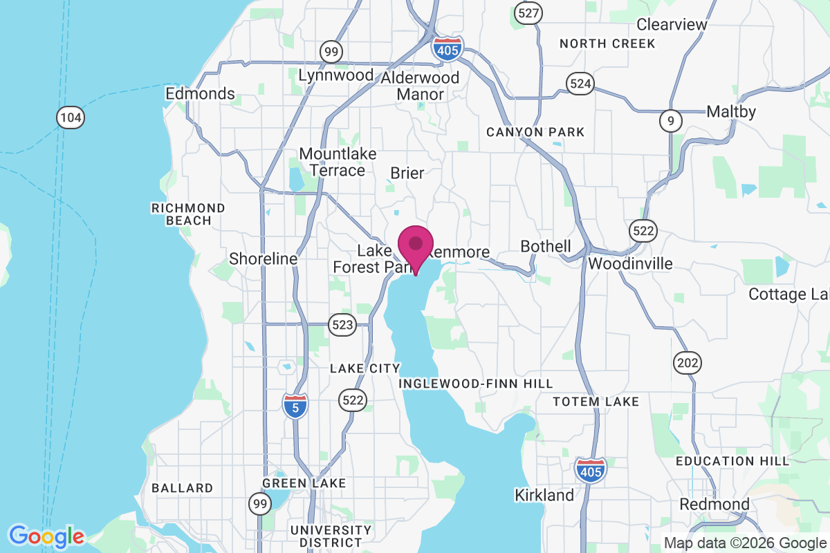 Carte de Lake Forest Park