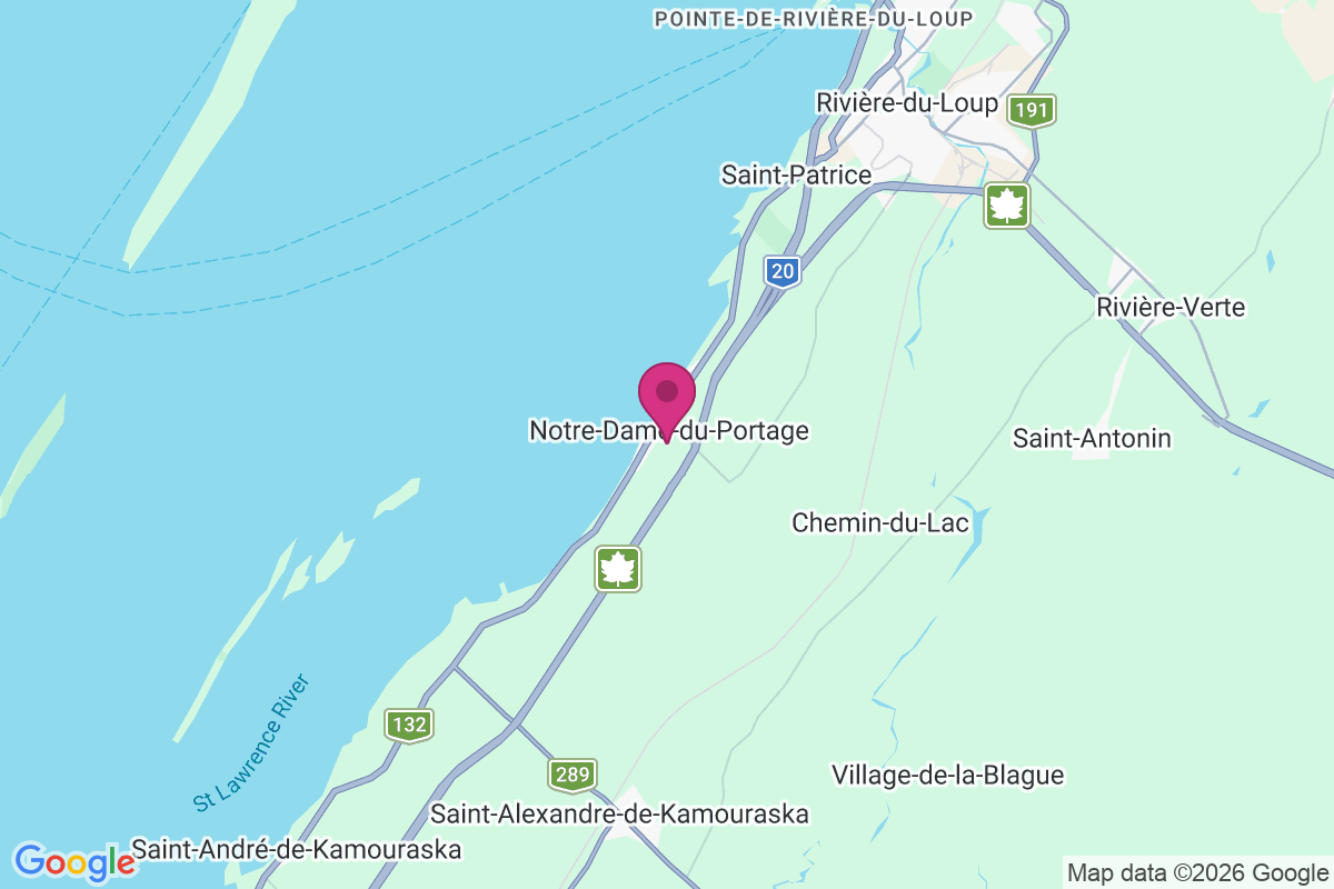 Carte de Notre-Dame-du-Portage