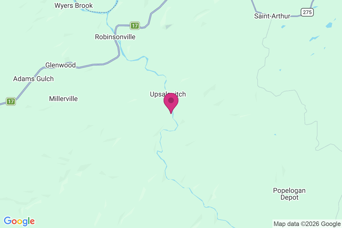 Carte de Upsalquitch