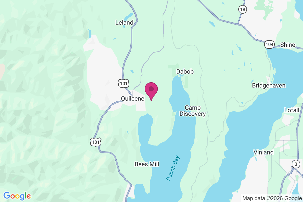 Carte de East Quilcene