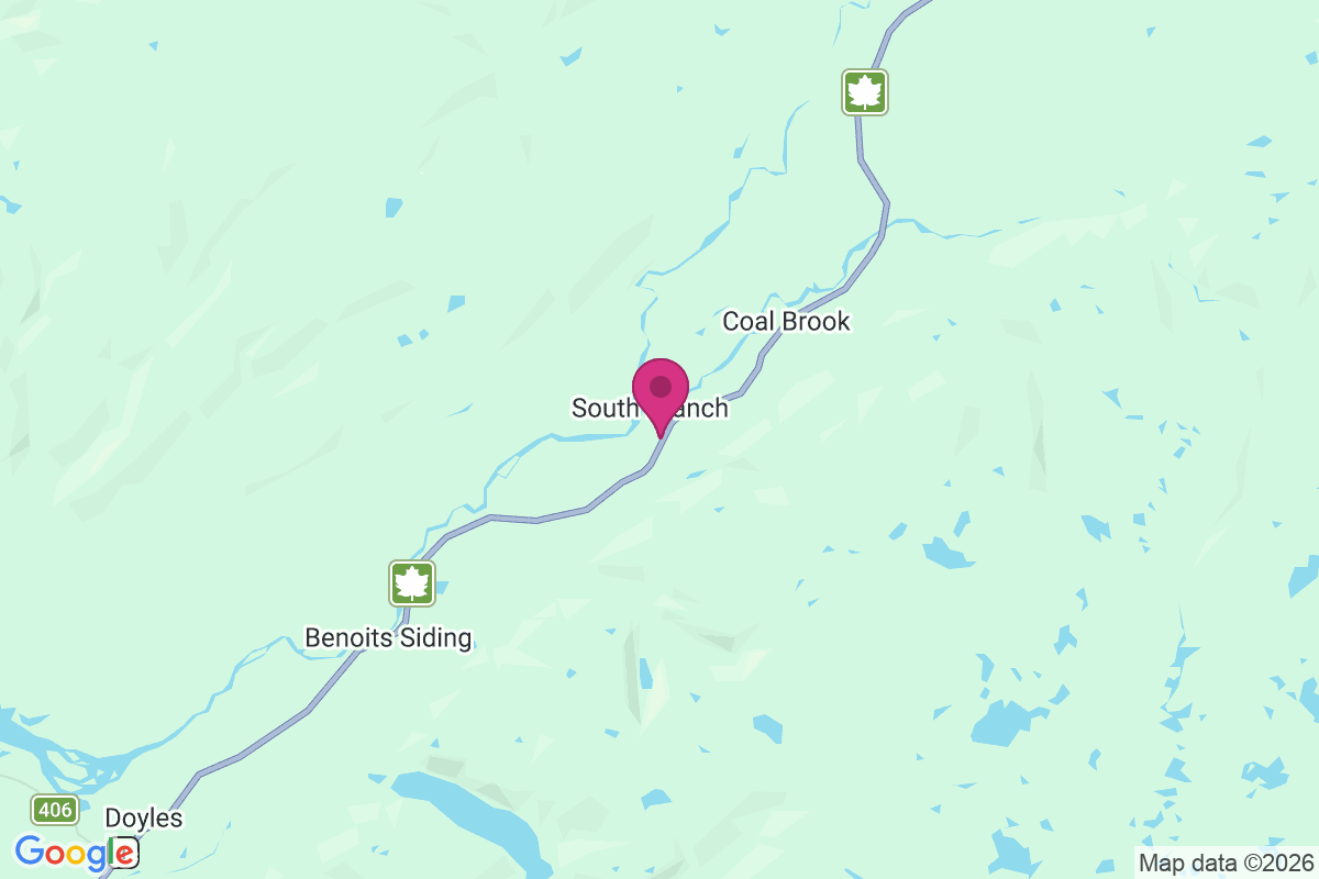 Carte de South Branch