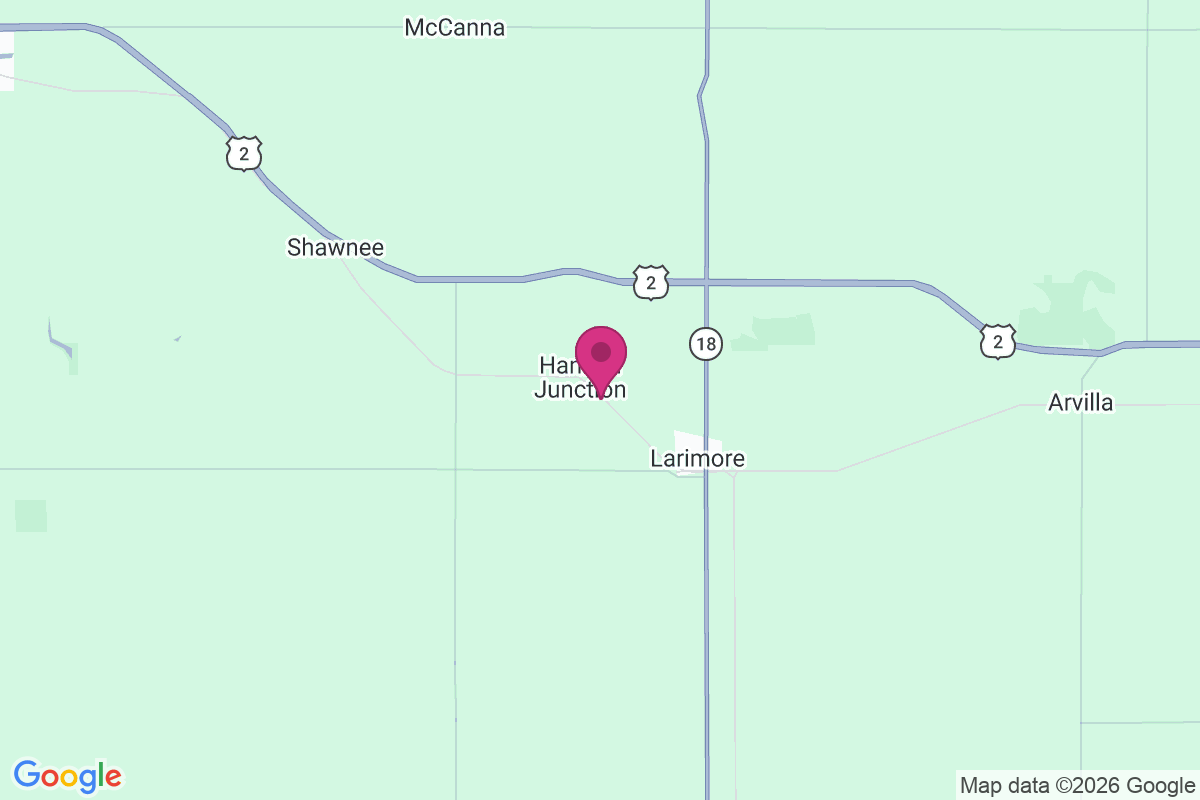Carte de Hannah Junction