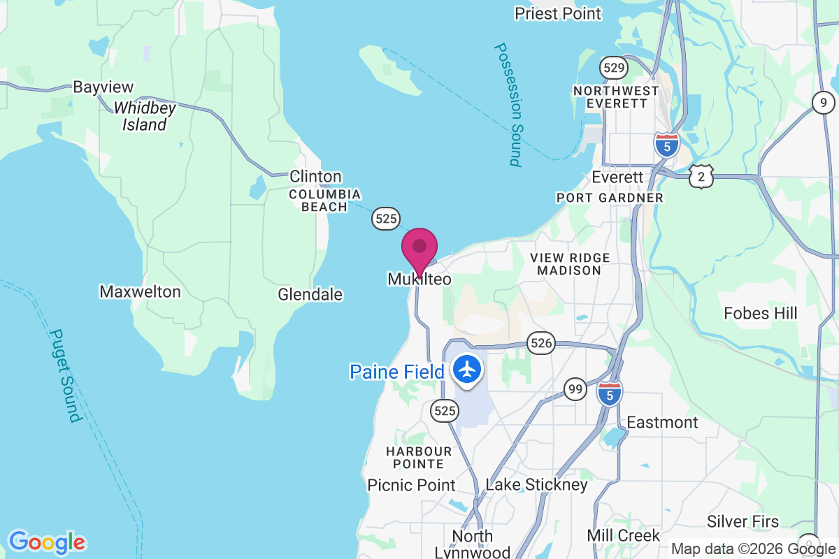 Carte de Mukilteo