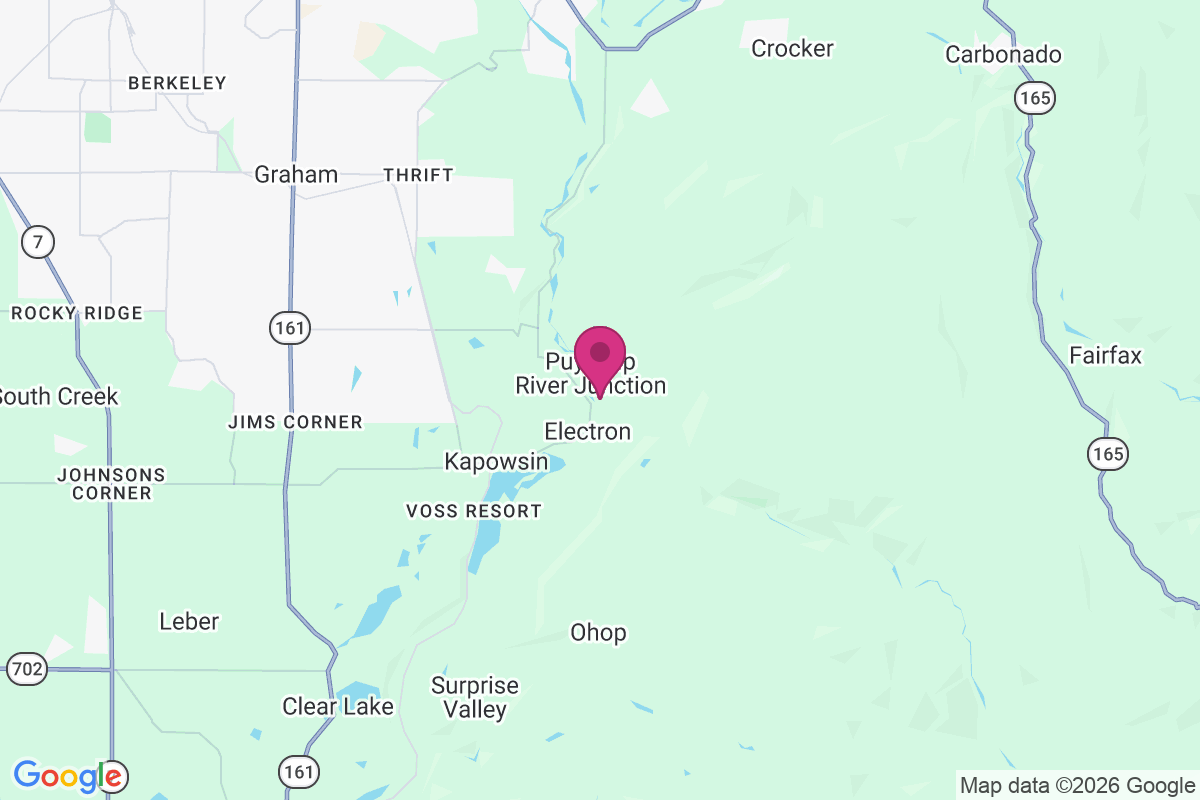 Carte de Puyallup River Junction