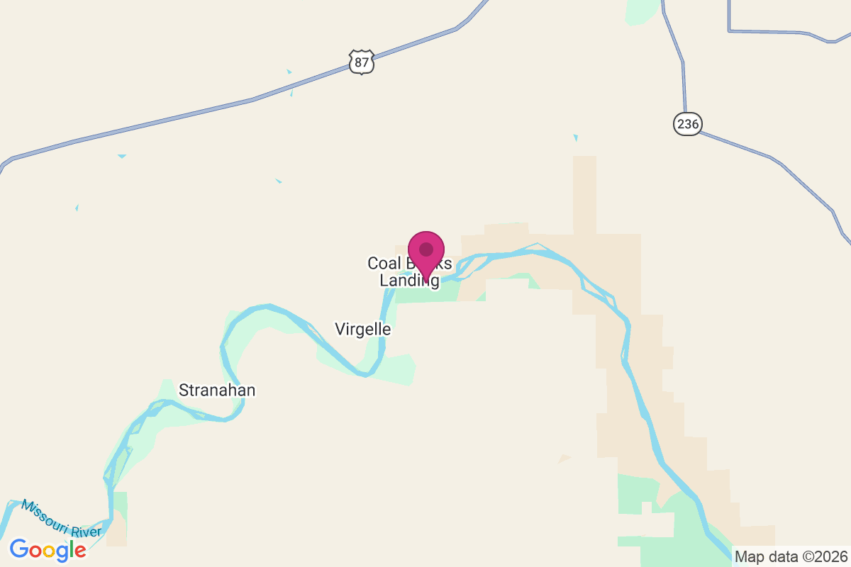 Carte de Coal Banks Landing