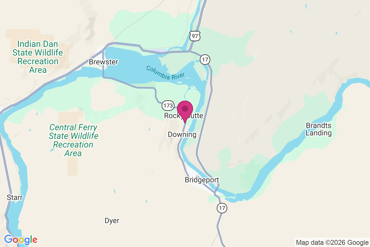 Carte de Rocky Butte