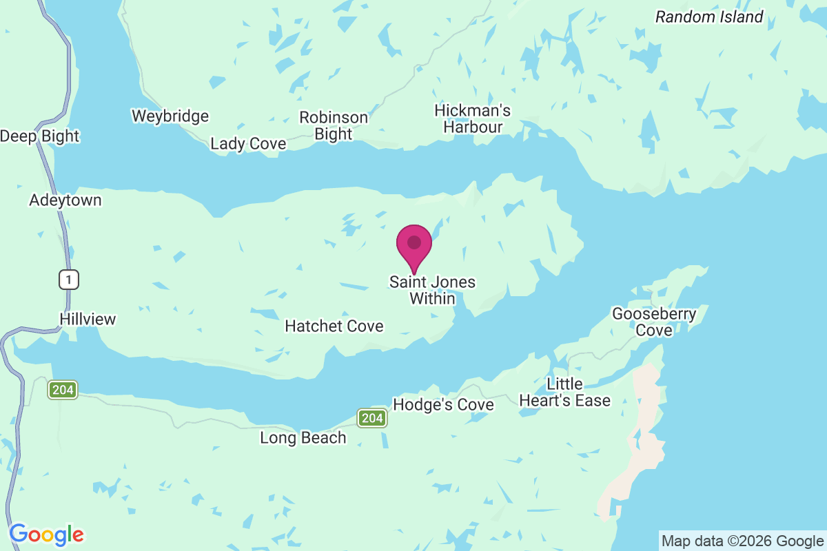 Carte de Saint Jones Within
