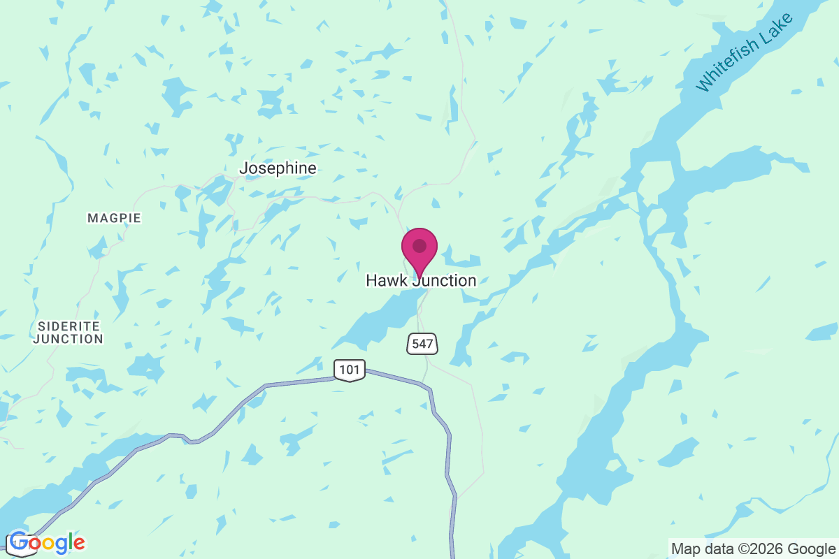 Carte de Hawk Junction