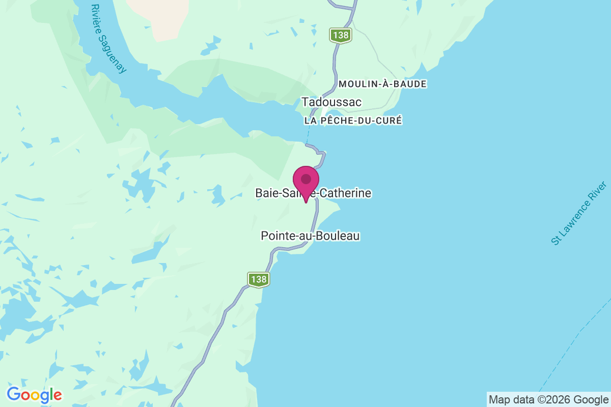 Carte de Baie-Sainte-Catherine