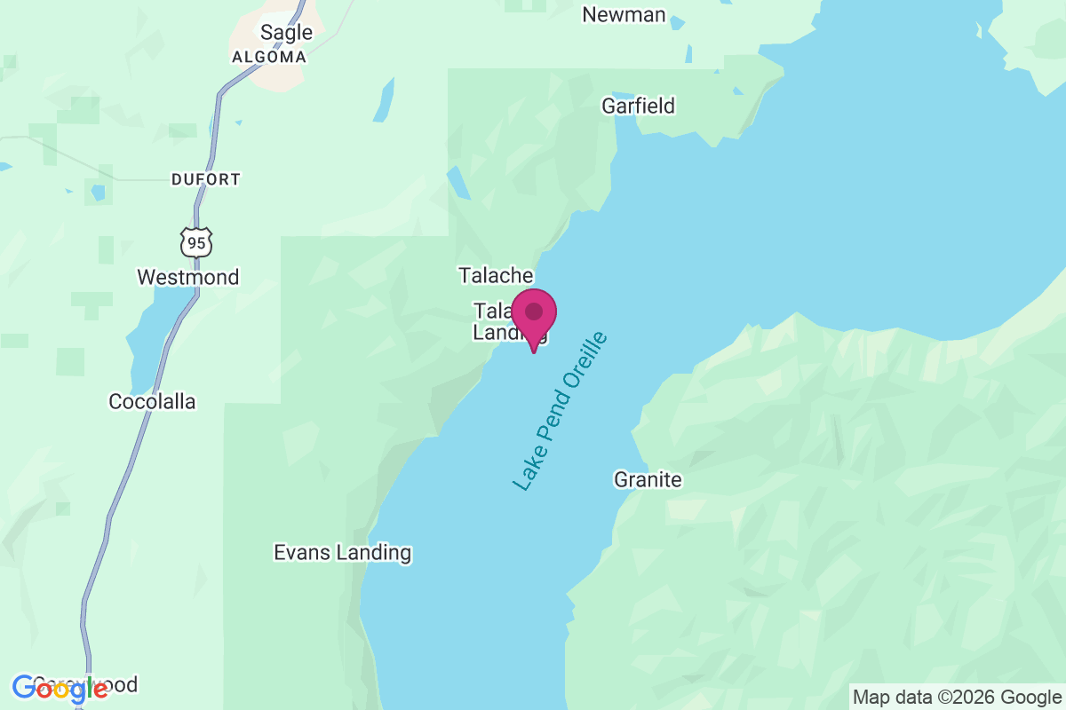 Carte de Talache Landing