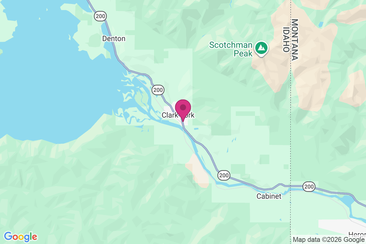 Carte de Clark Fork