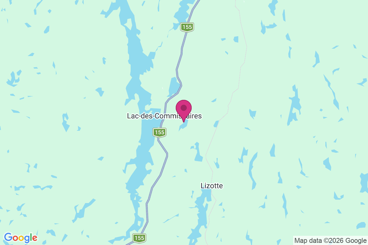 Carte de Lac-des-Commissaires Station
