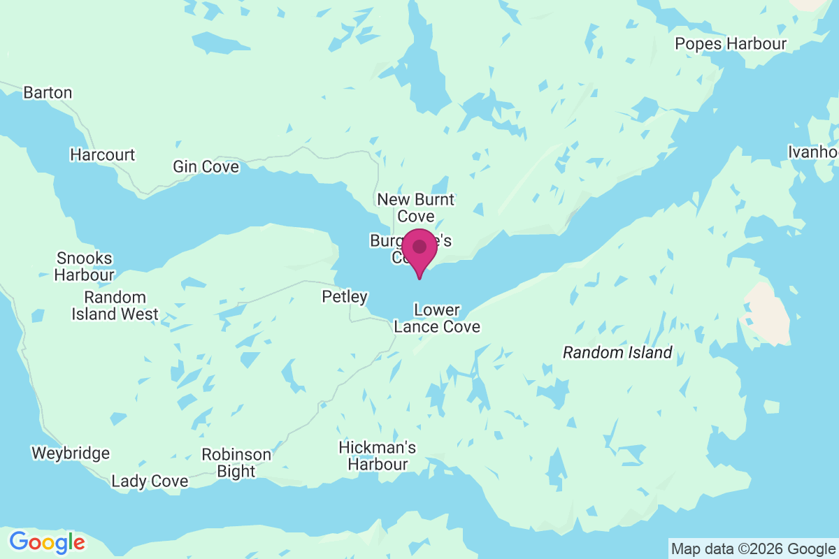 Carte de Burgoyne Cove