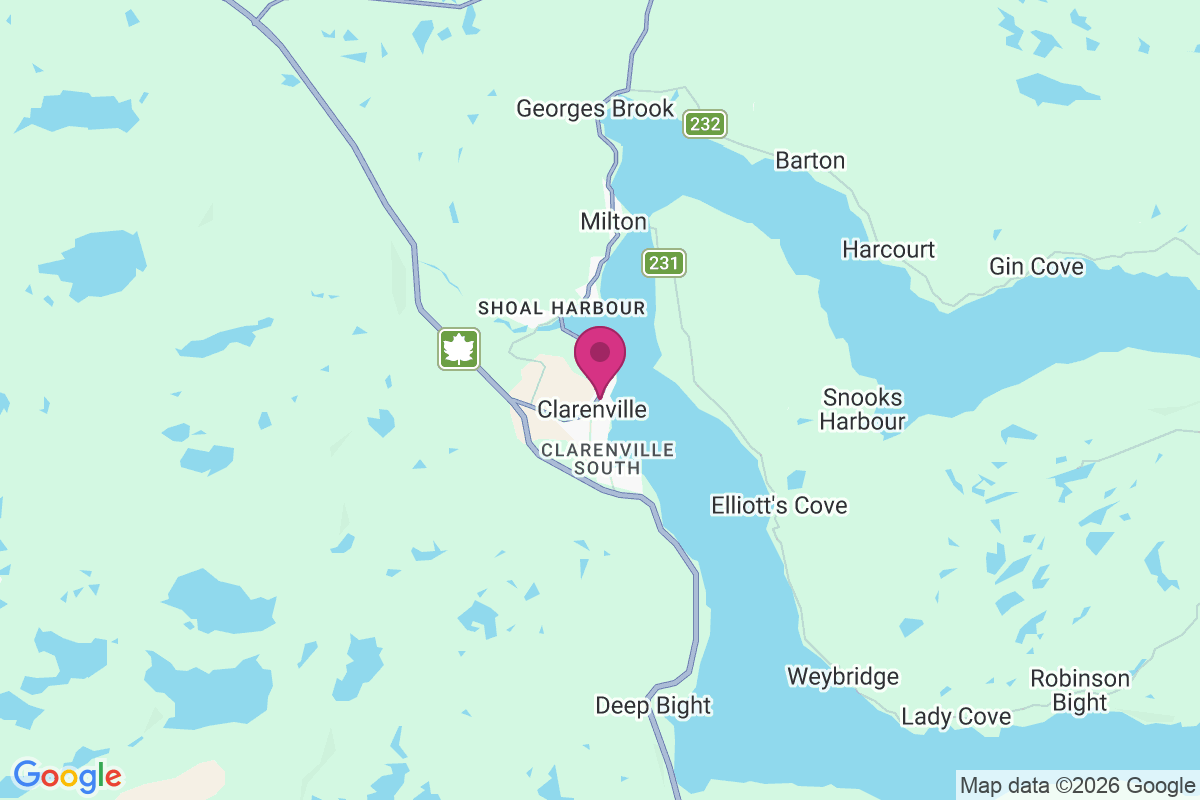 Carte de Clarenville