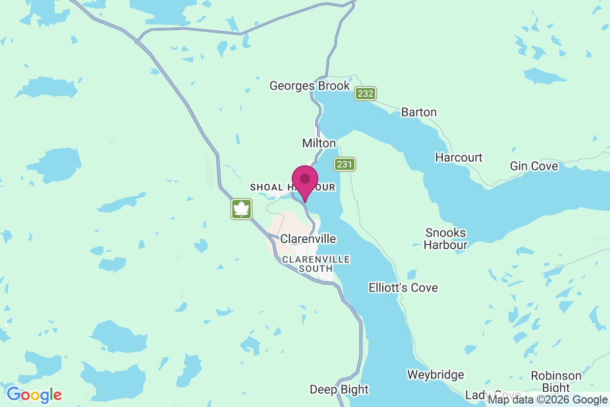 Carte de Clarenville-Shoal Harbour