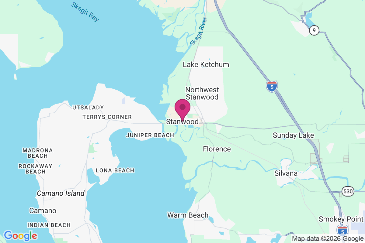 Carte de Stanwood