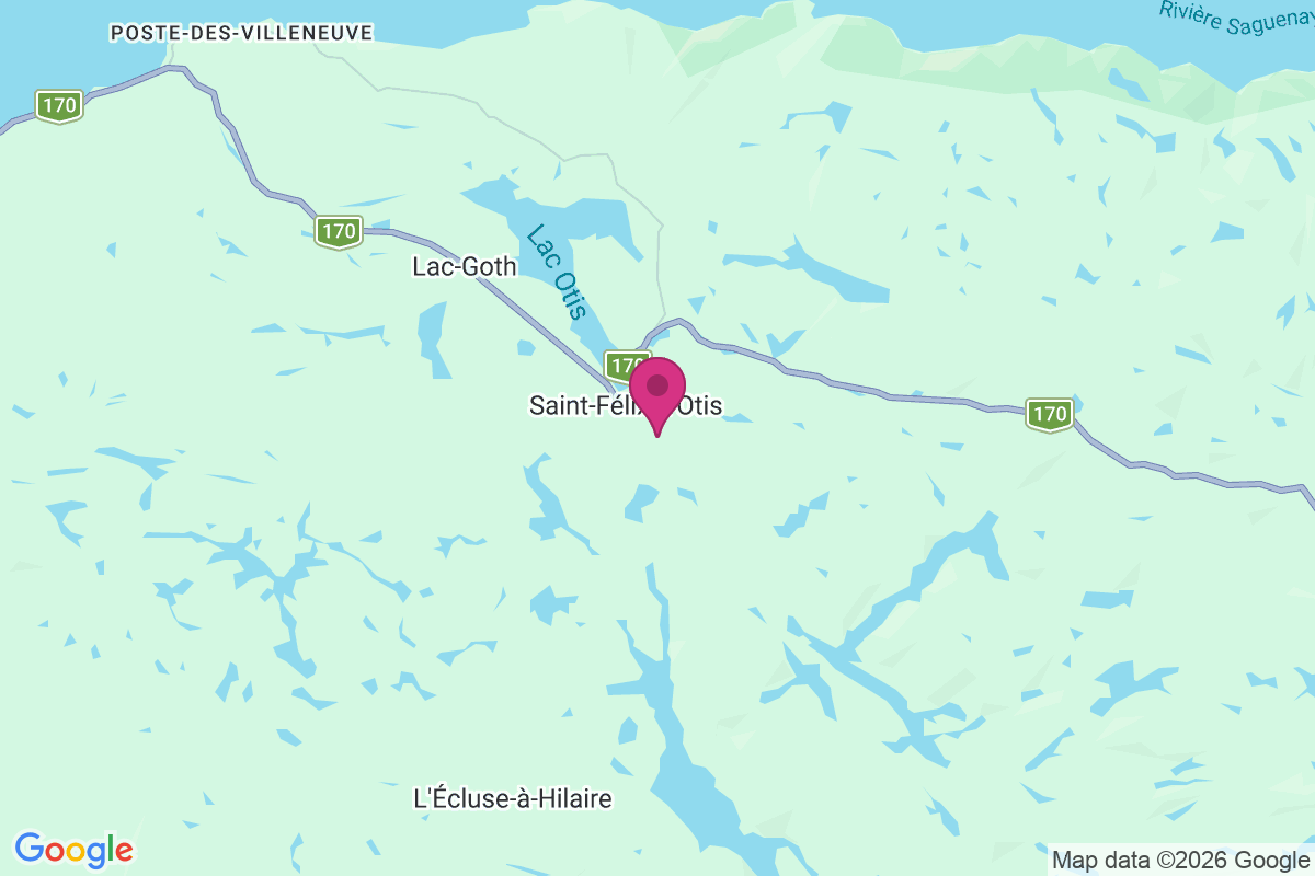 Carte de Saint-Félix-d'Otis
