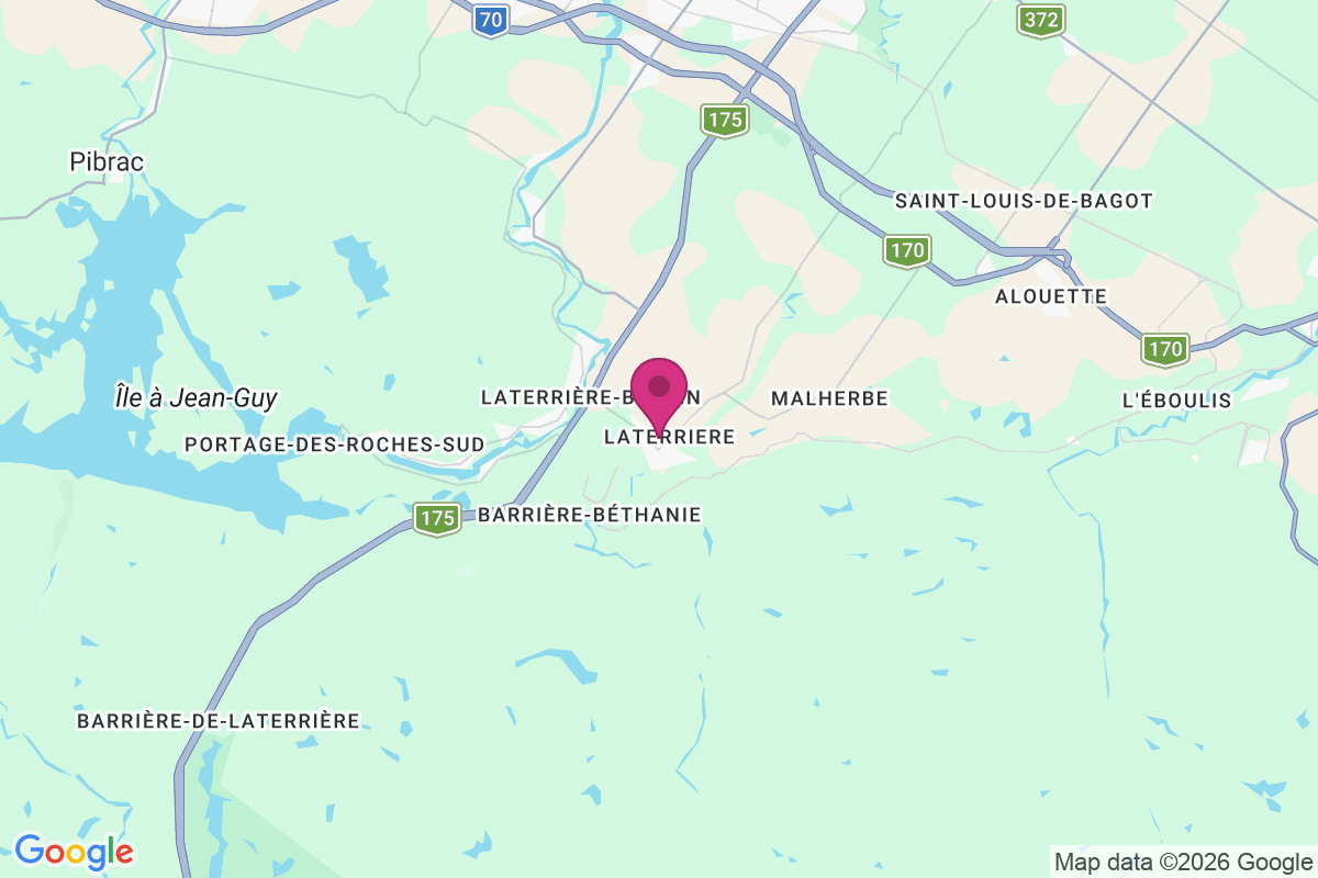 Carte de Laterrière
