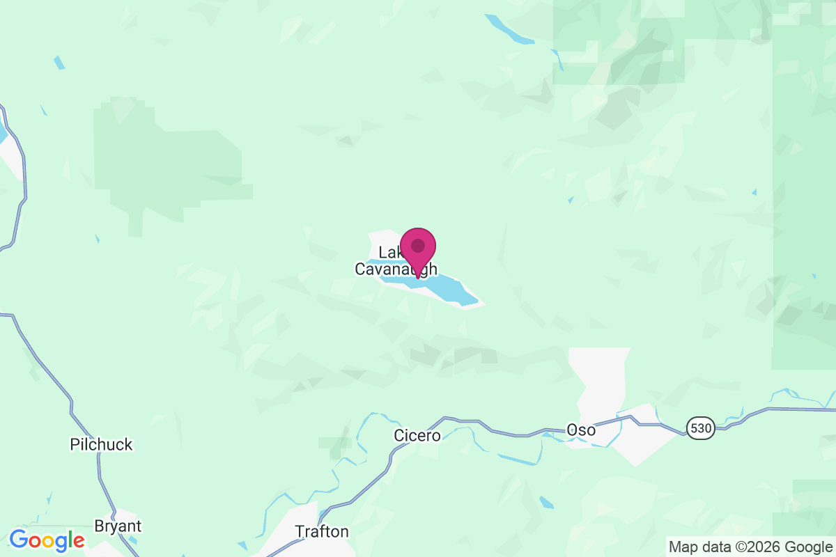 Carte de Lake Cavanaugh