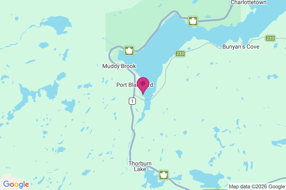 Carte de Port Blandford