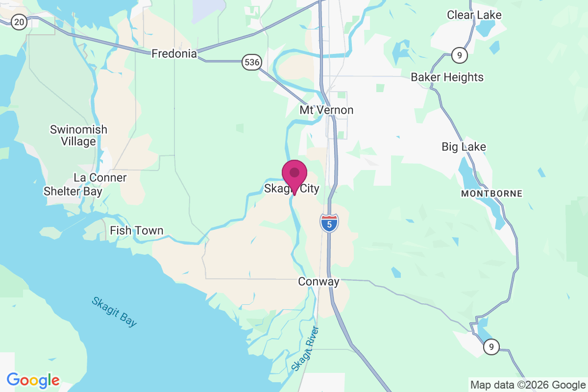 Carte de Skagit City