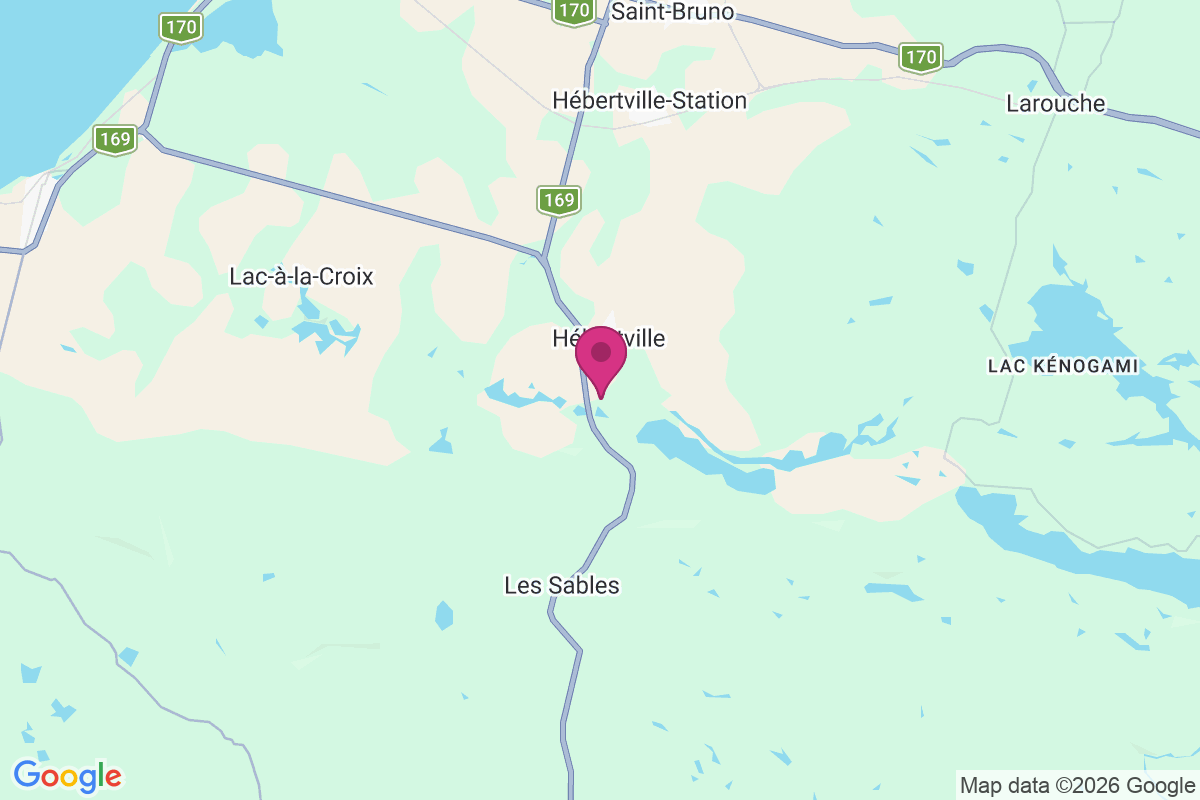 Carte de Notre-Dame-dHebertville