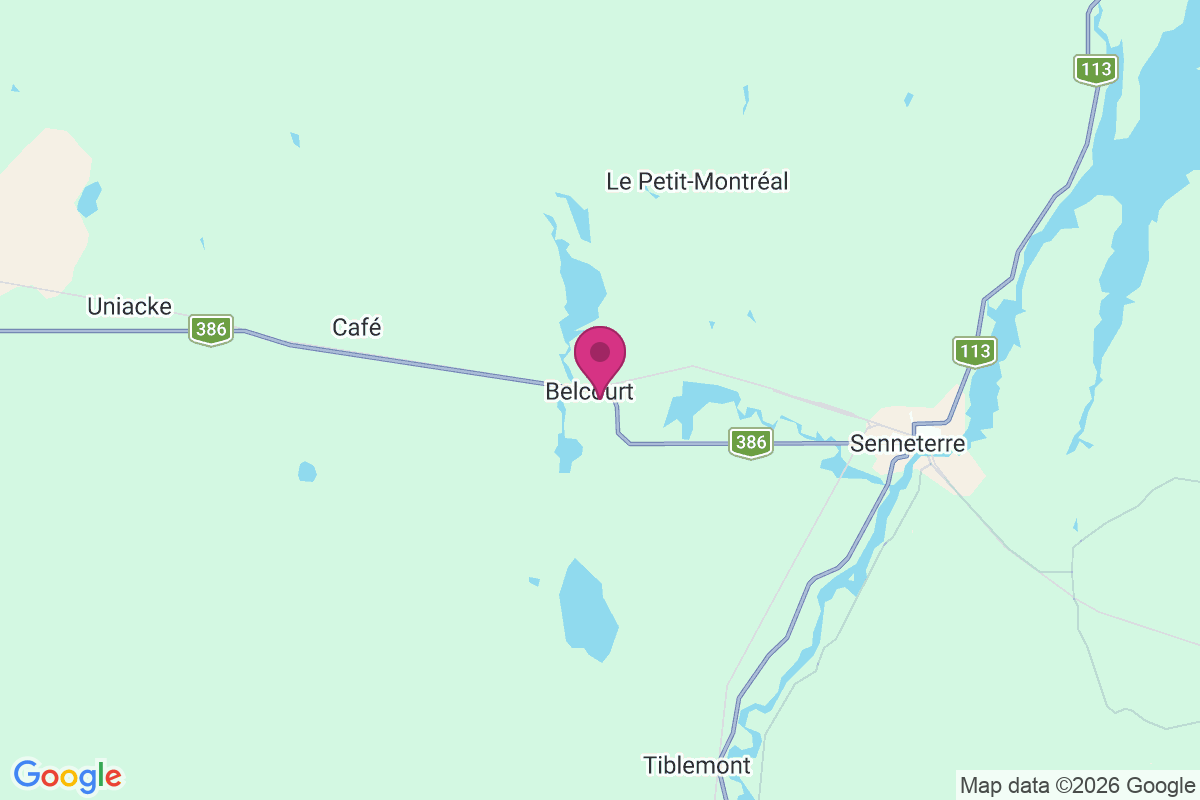 Carte de Belcourt