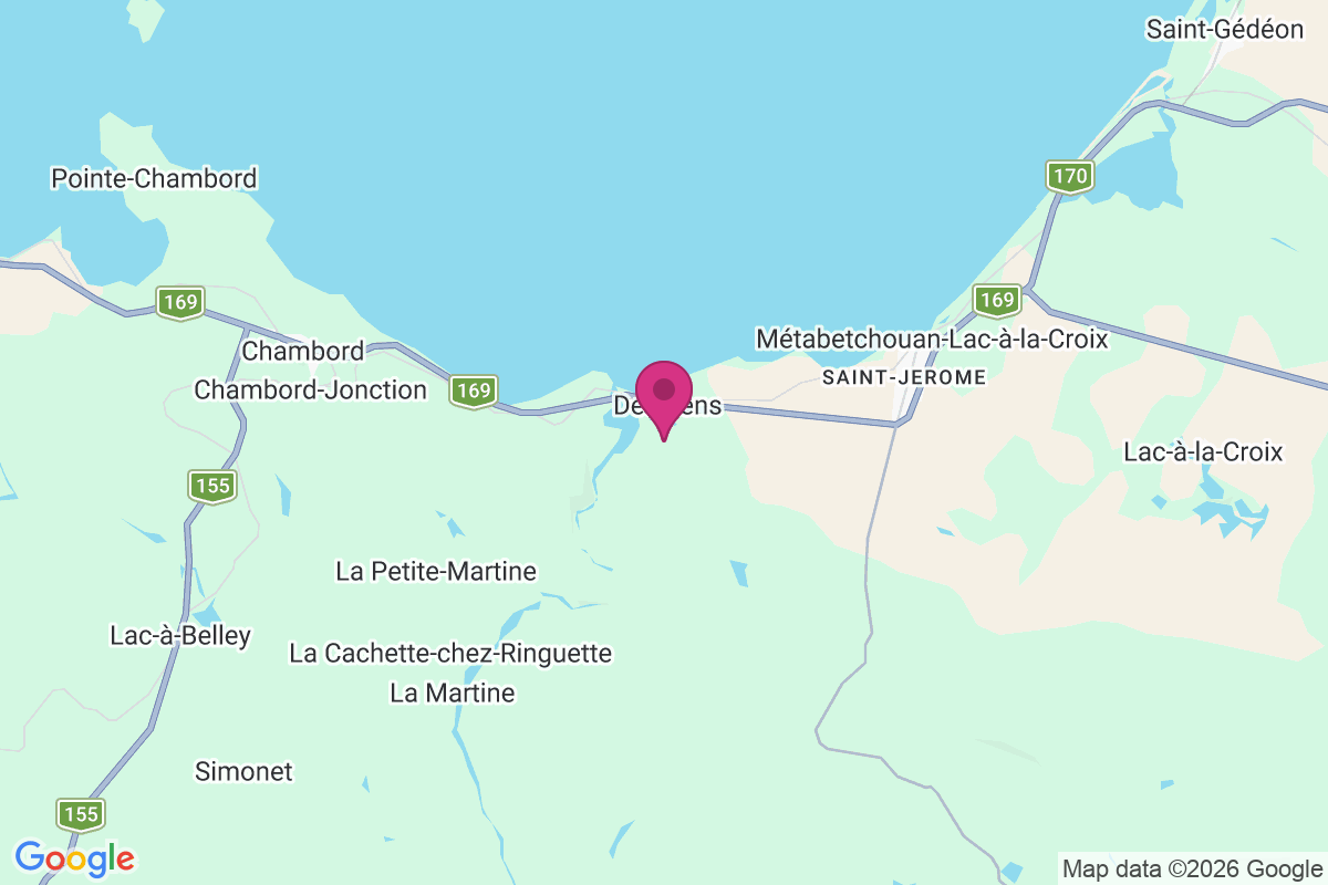 Carte de Desbiens