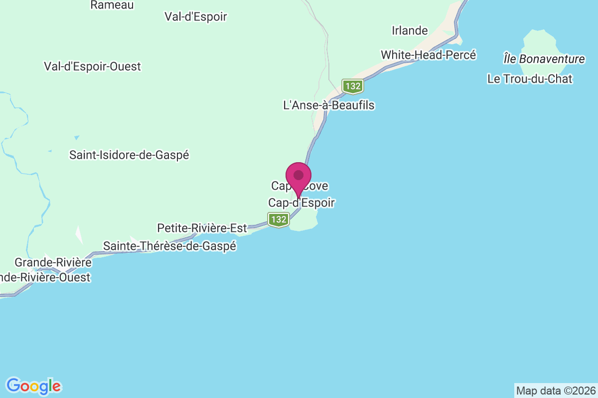 Carte de Cape Cove