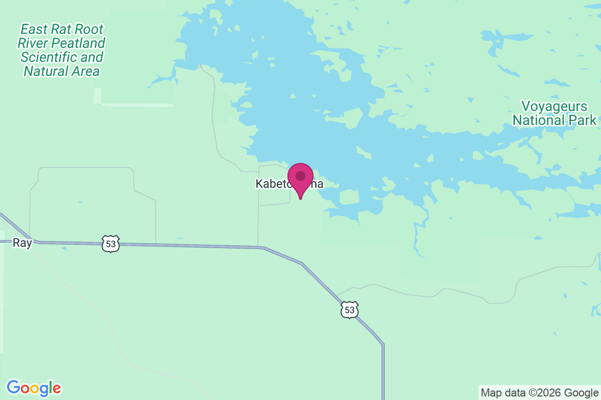 Carte de Kabetogama
