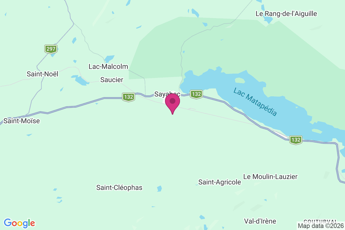 Carte de Sayabec