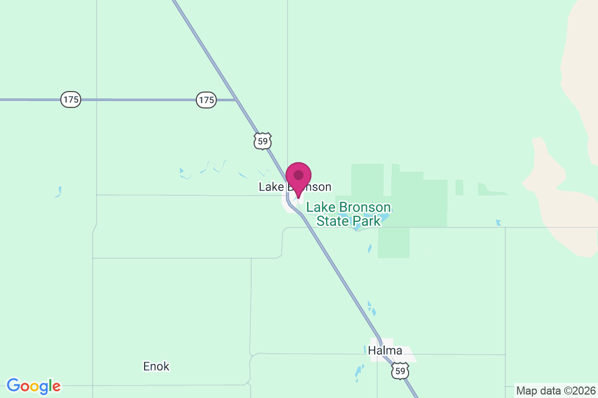 Carte de Lake Bronson